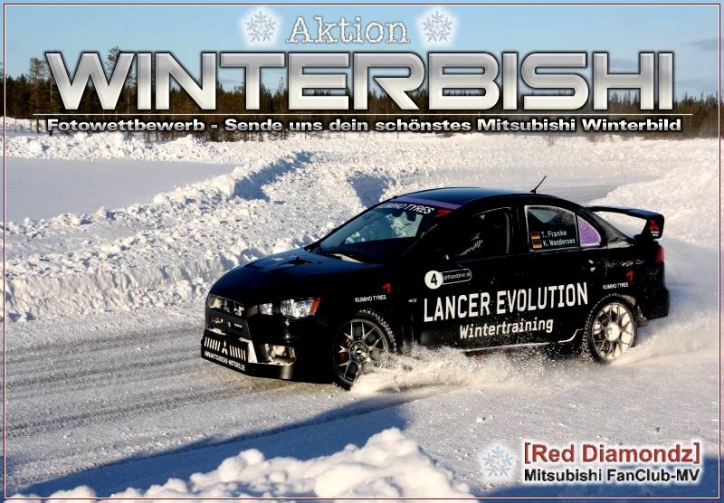 Fotowettbewerb - Sende uns Dein schönstes Mitsubishi-Winterbild