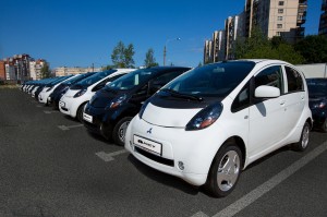 Mitsubishi i-MiEV beim G20-Gipfel in St. Petersburg 